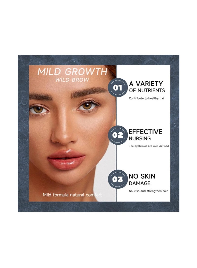 شي لافز سيروم تكثيف الحواجب، سيروم لنمو الحواجب والرموش، مُعزز طبيعي وعضوي للرموش، لحواجب داكنة وسميكة، تركيبة آمنة غير مُهيجة، مناسب للرجال والنساء، مع مرطب للبشرة. - Image 3