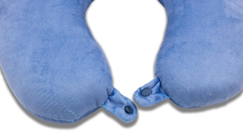 Fast Forward Disney Stitch Neck Pillow and Eye Mask Set for Kids - Image 3