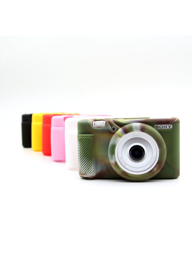 Generic - Color Image Applicable For Sony ZV-1F ZV-1 ZV-1M2 Micro Single Digital Camera Reflectless Camera Case-Color:Pink - Image 1