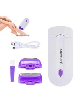 ARICEAN Silky Smooth Hair Eraser,Painless Hair Removal Tool Rechargeable Epilator Smooth Touch Hair Remover,Applicable to Any Part of The Body (1PC)  - Image 1