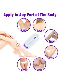 ARICEAN Silky Smooth Hair Eraser,Painless Hair Removal Tool Rechargeable Epilator Smooth Touch Hair Remover,Applicable to Any Part of The Body (1PC)  - Image 4
