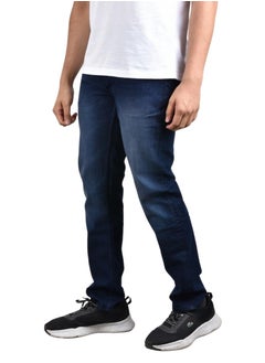 GIORDANO Men's Low Rise Jeans - Blue  - Image 2