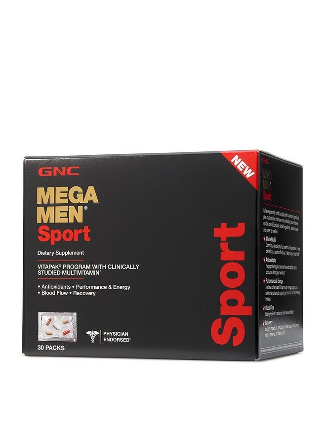 GNC Mega Men Sport Capsules, 30 Count - Image 1