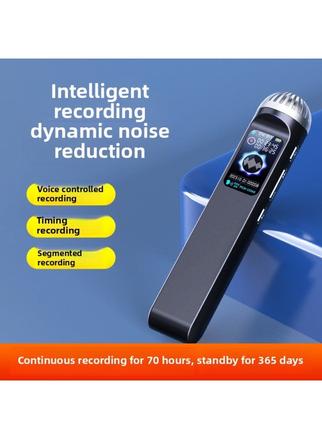 Products Q99 High-definition Noise Reduction Panoramic Surround Recording Pen Voice Control With Speaker External Recording Transfer-Color:English Version-Capacity:16GB - Image 4