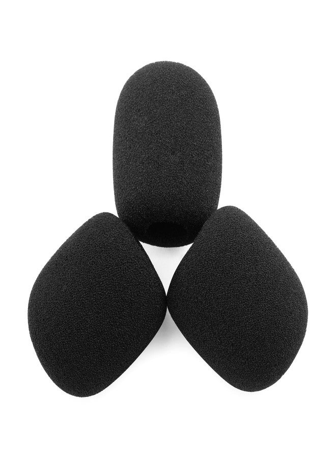 LEFXMOPHY Pop Filter for SteelSeries Arctis Nova Pro / 7 / 7X / 7P / 3 / 1P / 1 / 1X Gaming Headset Mic Foam Cover, 3-Pack Windscreen - Image 2