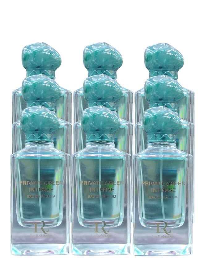 Le Robinson 9 Pieces Private Green Intense Perfume For Women 100ml EDP - Image 1