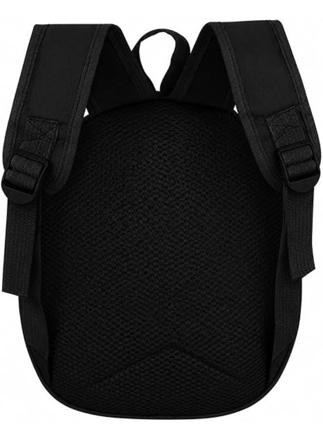 Ladybug-Shaped Kids' Backpack for Preschool | Hard-shell, suitable for preschool age, elastic strap, internal mesh pocket, distinctive cartoon design. - Image 3