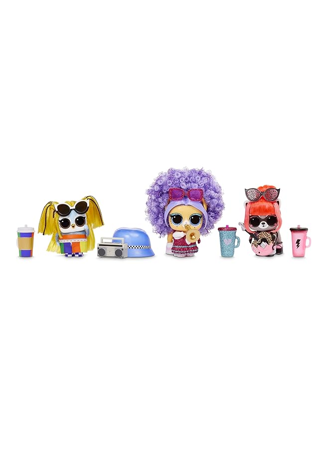 L.O.L. SURPRISE! Remix Pets 9 Surprises Real Hair Includes Music Cassette Tape With Surprise Song Lyrics Accessories Dolls - Image 3