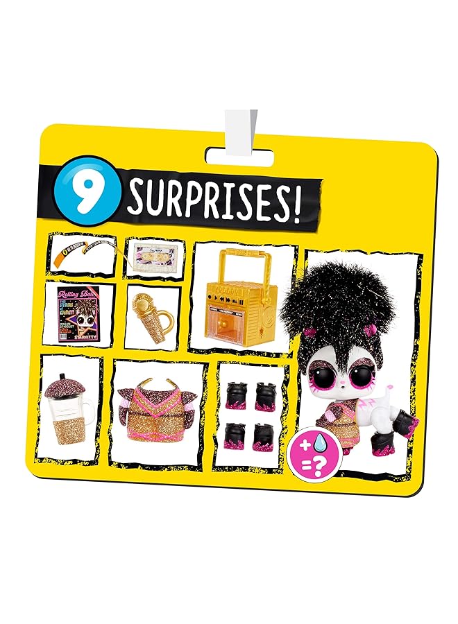 L.O.L. SURPRISE! Remix Pets 9 Surprises Real Hair Includes Music Cassette Tape With Surprise Song Lyrics Accessories Dolls - Image 5