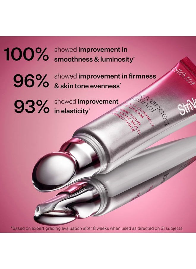 Strivectin Advanced Retinol Multi-Correct Eye Cream for Reduce Deep Wrinkles and Restore Firm Elasticity  - Image 2