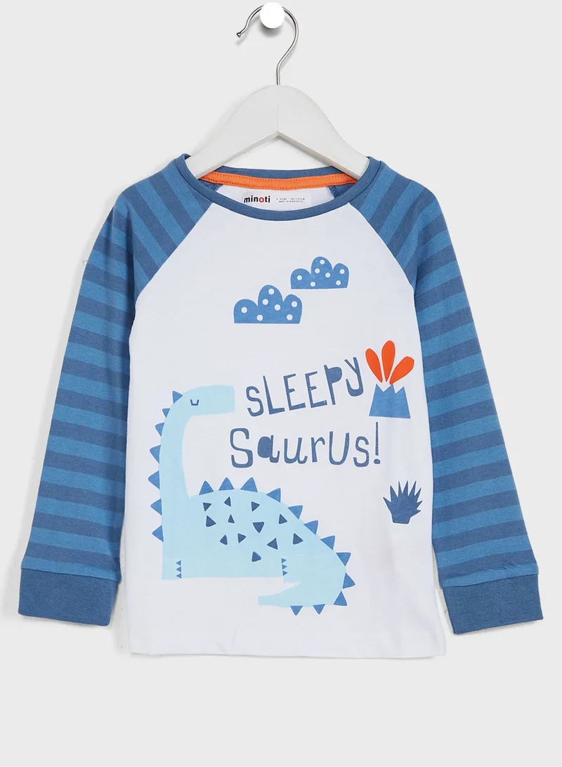 MINOTI Kids 3 Pack Assorted Pyjama Set