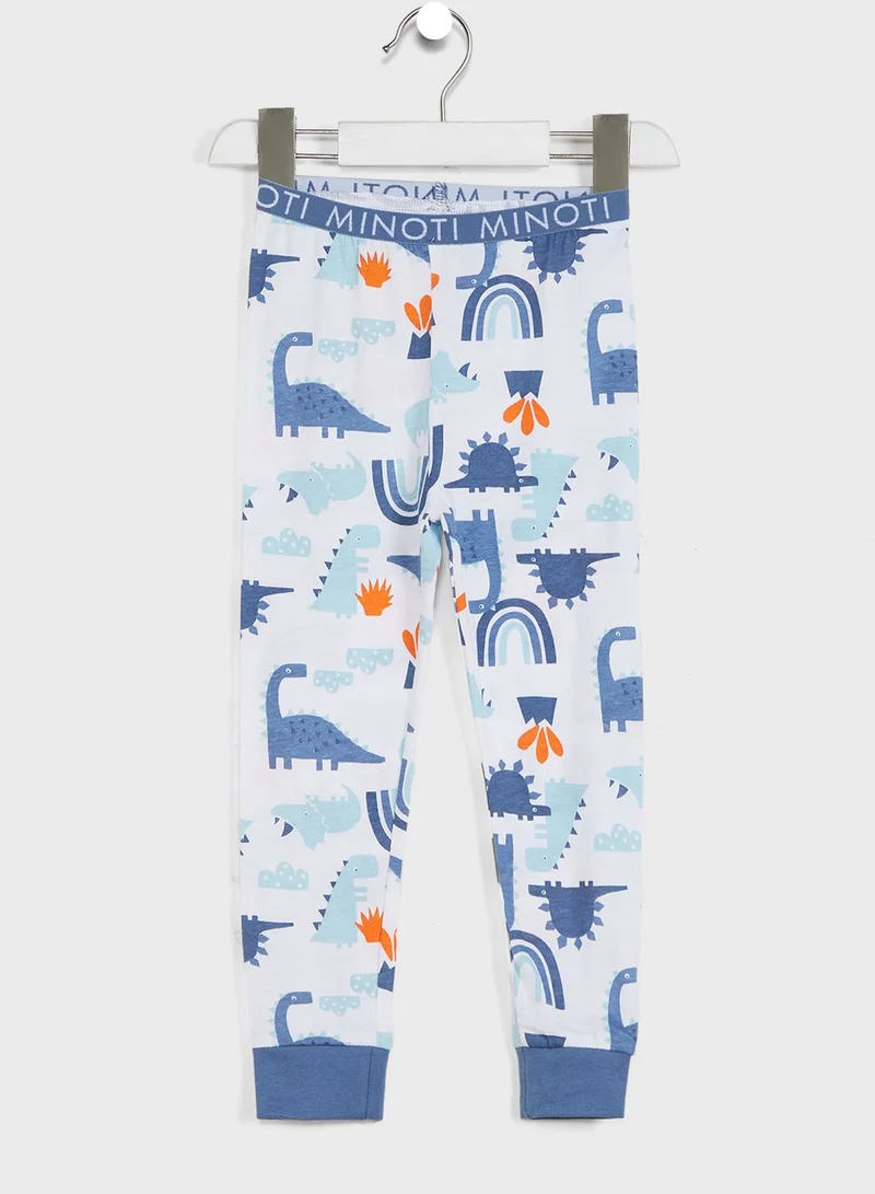 MINOTI Kids 3 Pack Assorted Pyjama Set