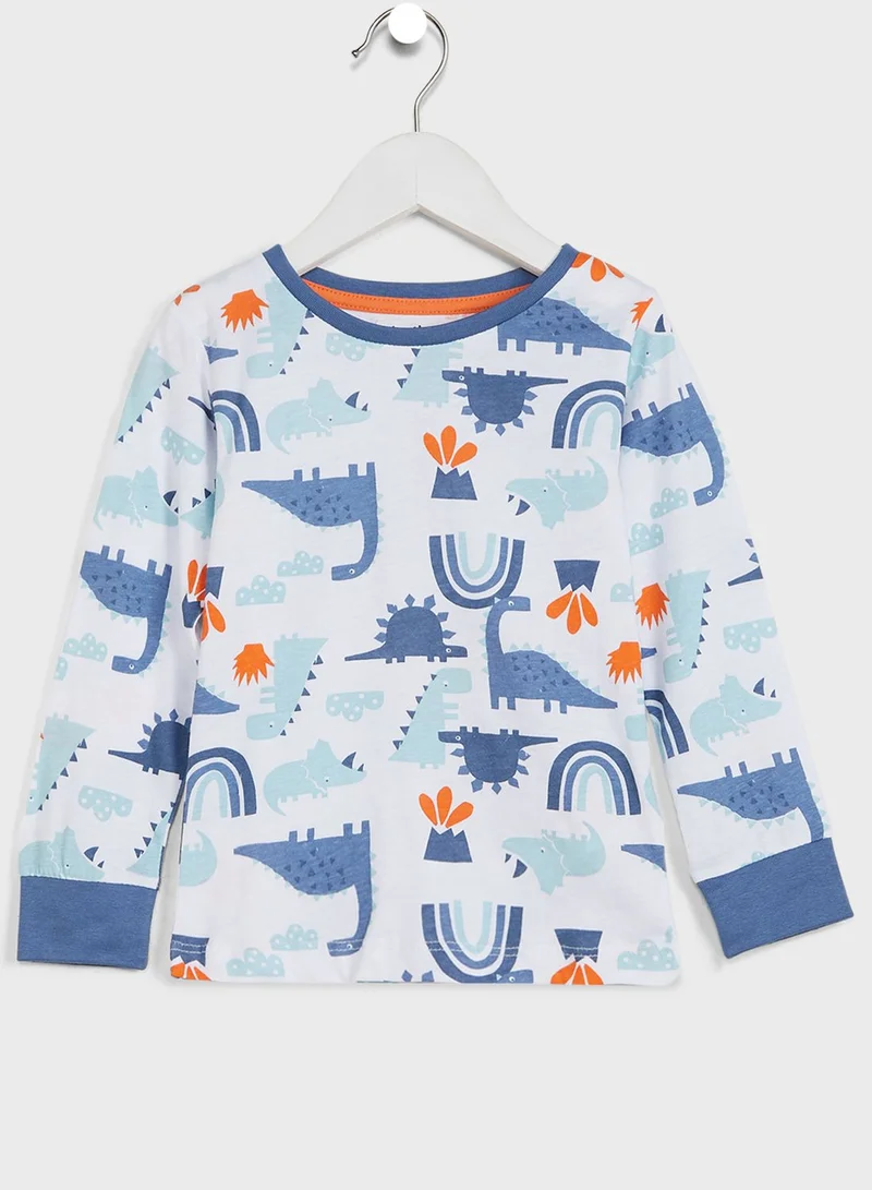MINOTI Kids 3 Pack Assorted Pyjama Set
