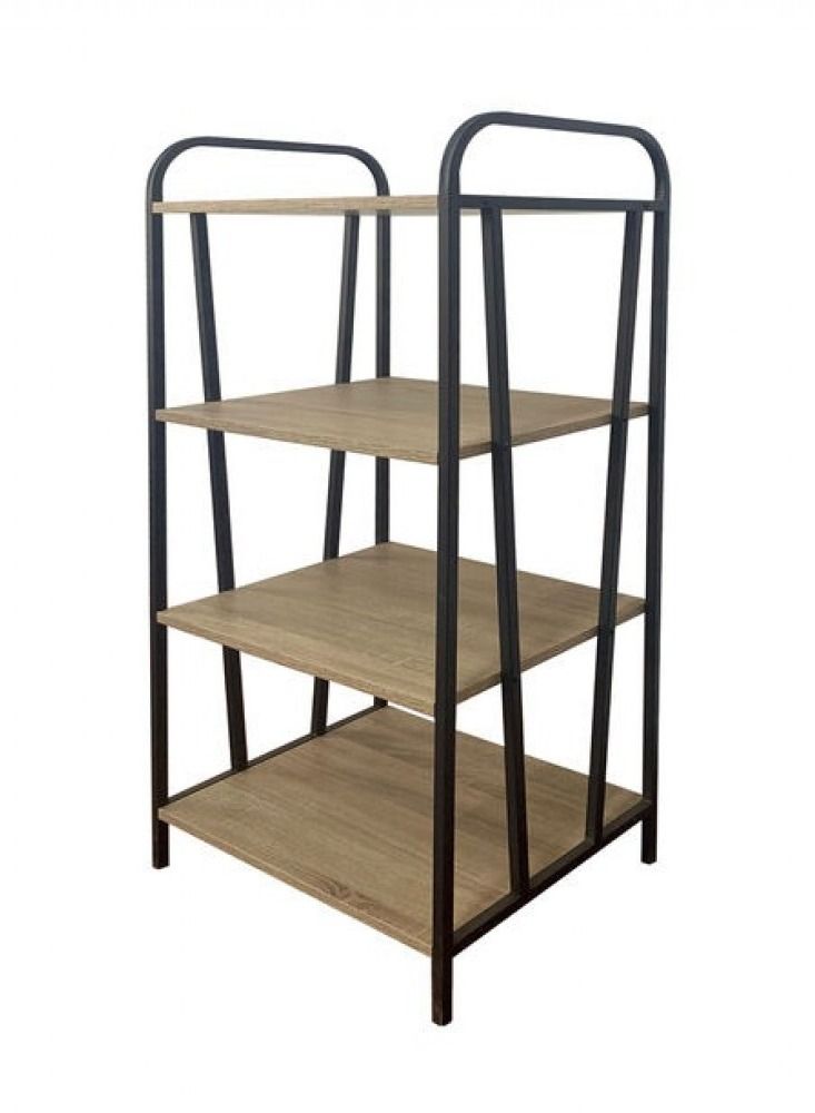 muntathar 4 tier metal shelf 