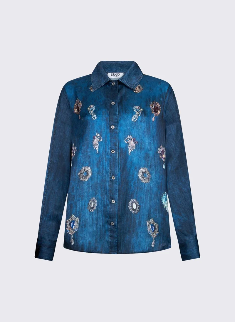 Liu Jo Digital-Print Shirt