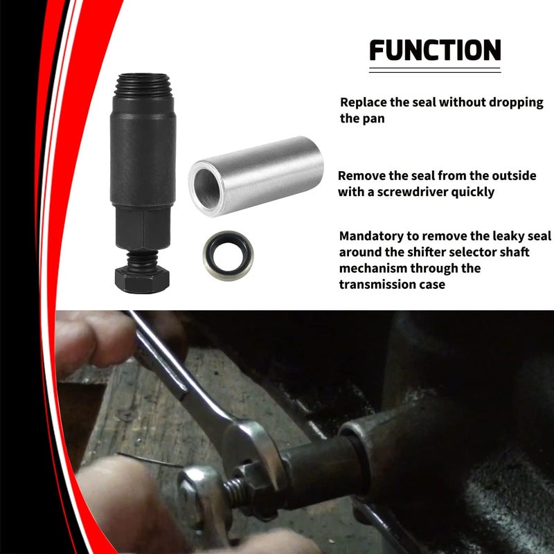 Bzsunway GM Transmission Shifter Seal Remover Installer for Turbo 300 350 400 700-R4 4L60 with Seal - Image 3
