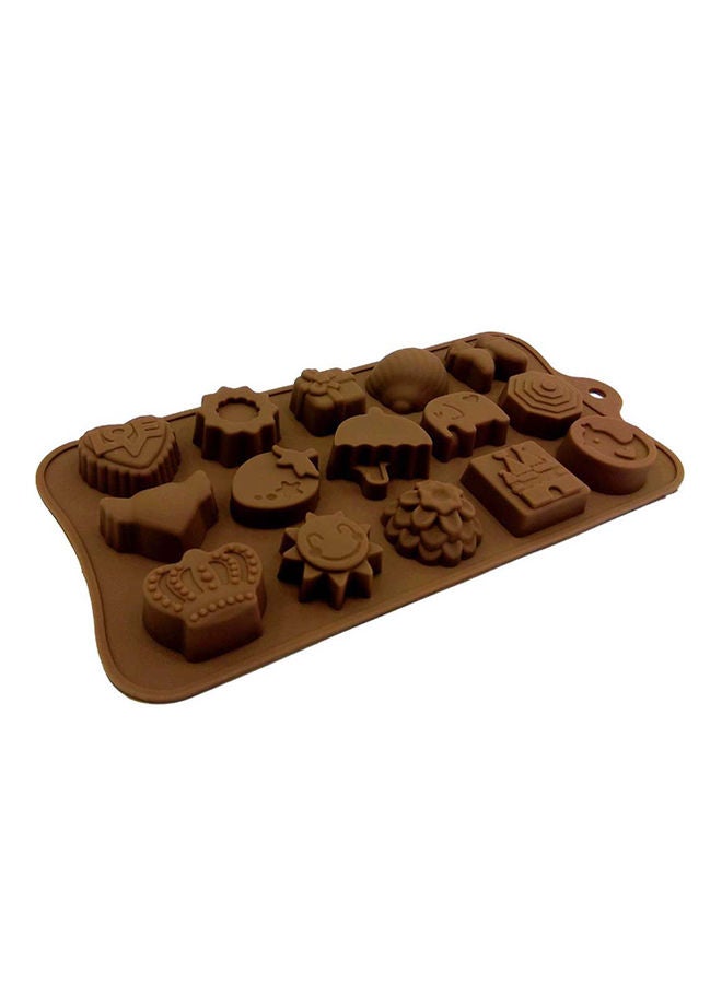 NIBEMINENT Multipurpose Bake Mold Brown 2x10x21centimeter - Image 3