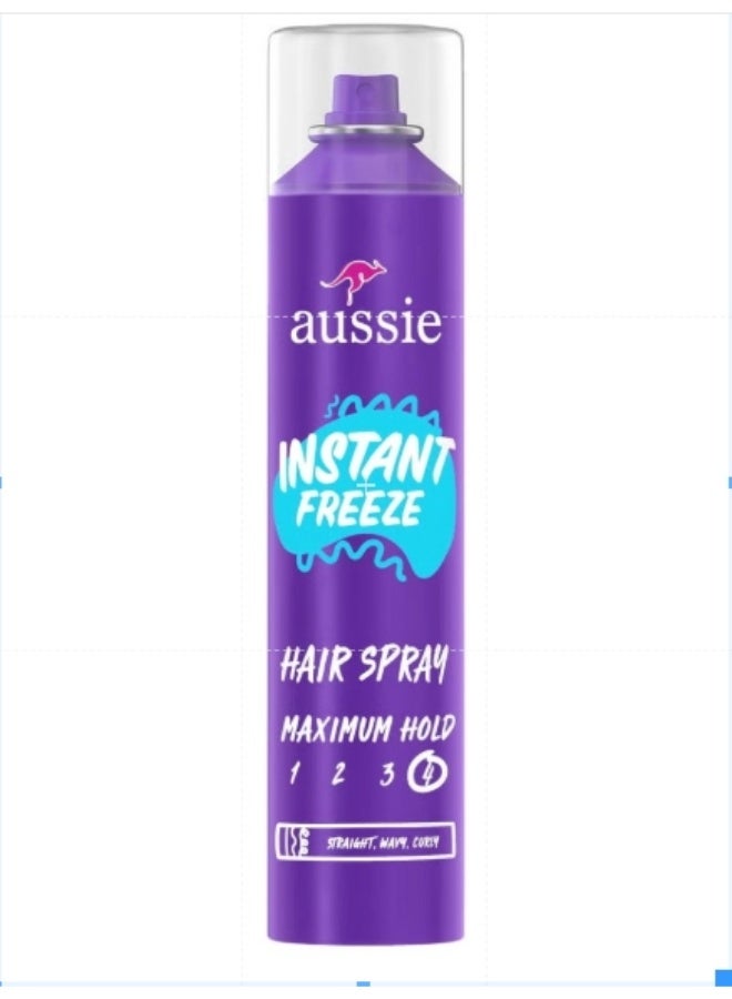 بخاخ الشعر الفوري بالتجميد للشعر المجعد والشعر المستقيم والشعر المموج 283 جم