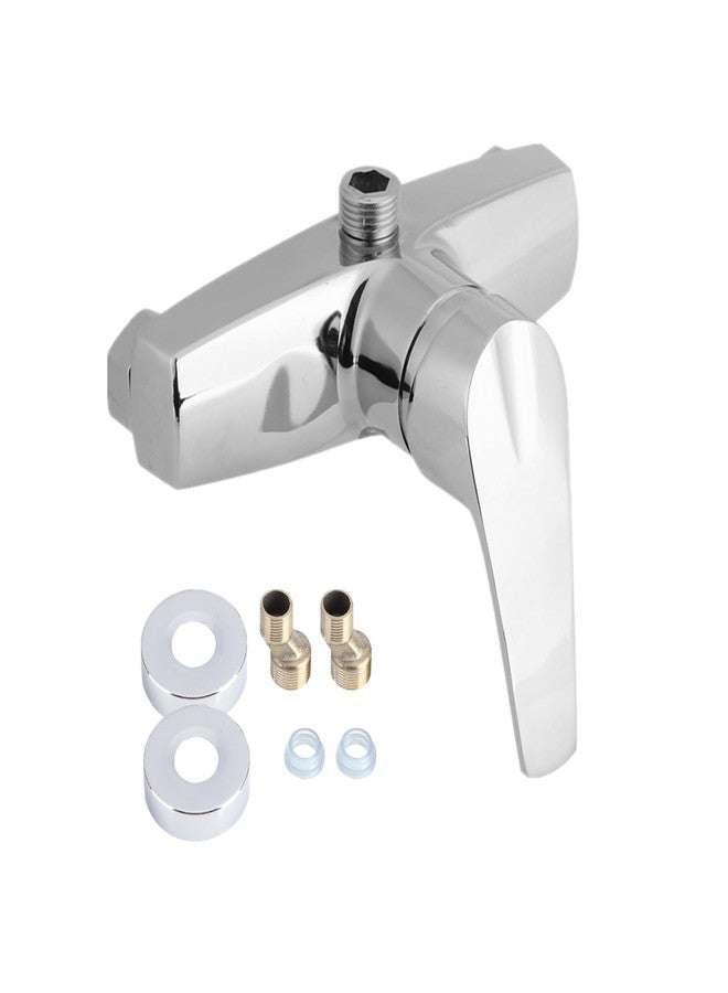 Zerodis Zinc Alloy Single-Lever Wall Mounted Bathroom Faucet - Single Handle Hot and Cold Water Mixer Tap for Shower and Bathtub - Image 1