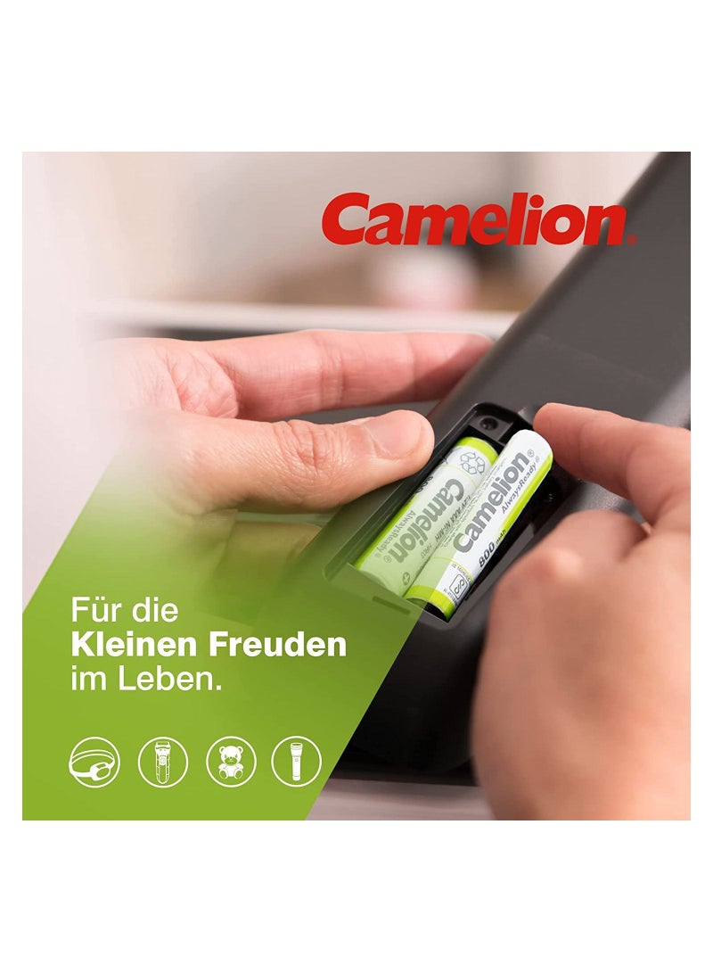 Camelion Camelion Always Ready Premium NI-MH Akku HR03/ AAA/ 1100mAh - 2er Pack - Image 2