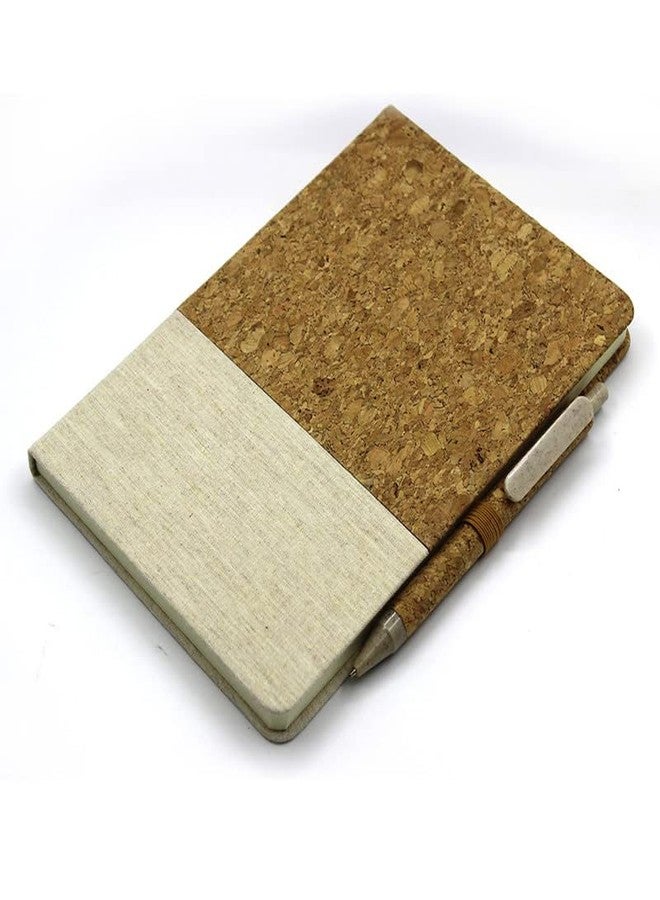 Viva DUO NP 2 PC Notebook Pen 2023 New Year Gift Set For Corporate Office, Boss and Colleagues (Beige) - Image 2