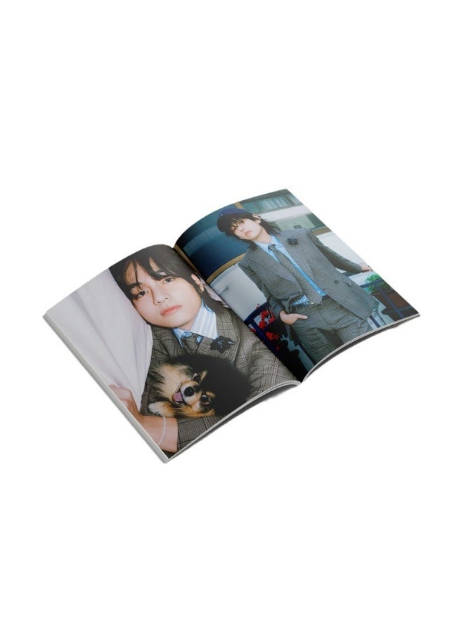 Photo Album Star Photo Poster Of Kim Tae-hyung's New Album Layover Peripheral Magazine Collection - Image 4