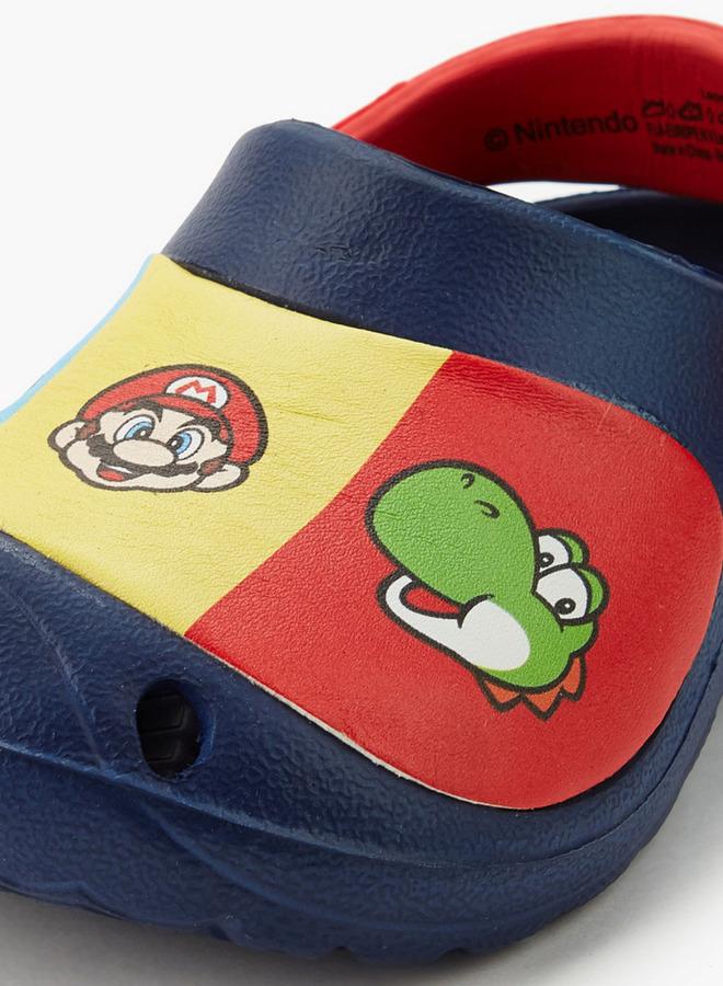 Super Mario Boys Printed School Clogs - Image 4