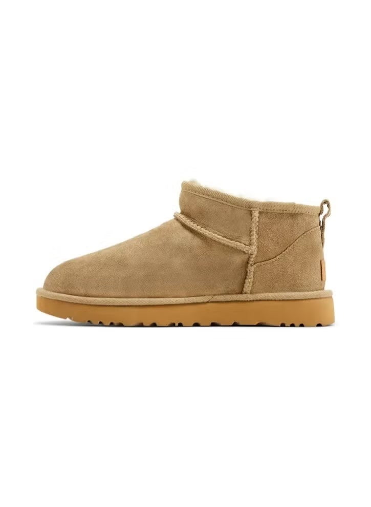 UGG Women’s Classic Ultra Mini Ankle Boots – Antelope Brown - Image 2