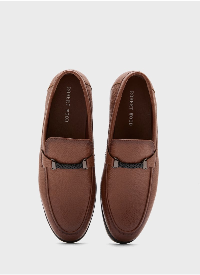 Robert Wood - Trim Detail Formal Slip Ons - Image 1