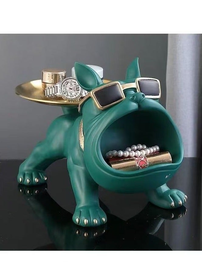 French Bulldog Key, Coin, Accessory and Living Room Or Entrance Decoration, Unique Design with Elegant Finish, Available in Multiple Colors - Image 1