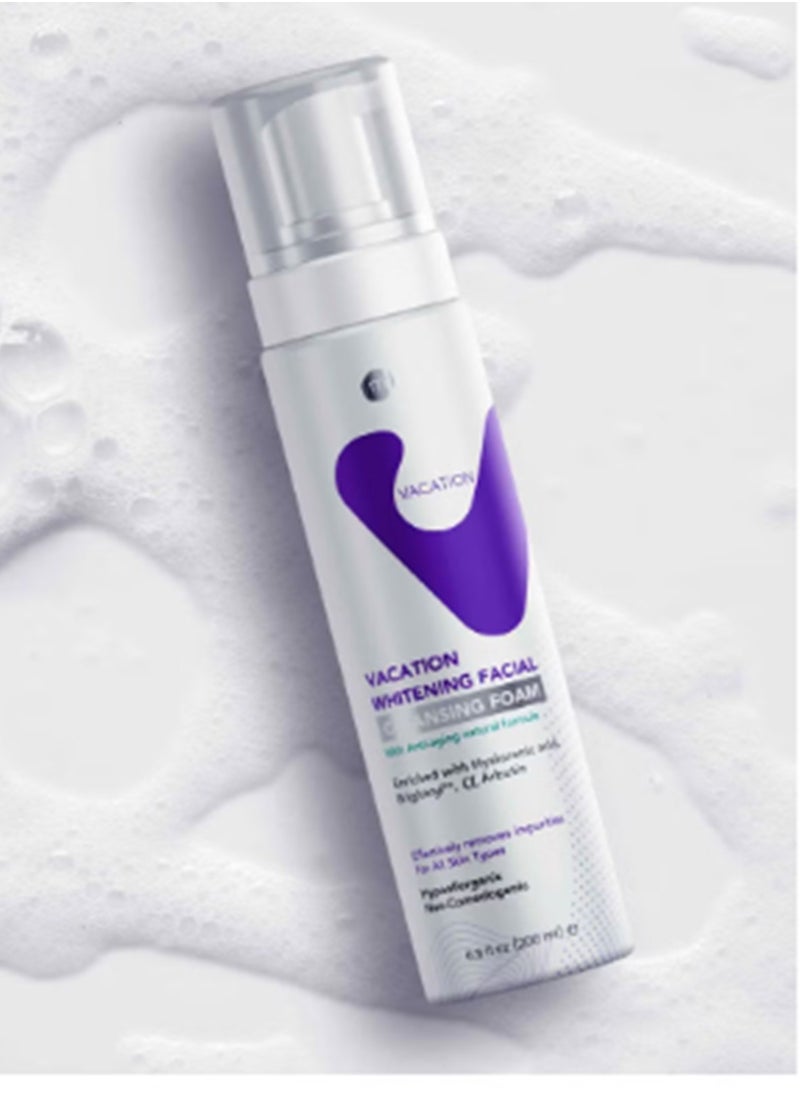 VACATION - Whitening Facial Cleansing Foam - 200m - Image 1