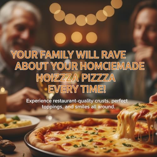 NutriChef Electric Pizza Oven | 1200W Countertop Pizza Maker with Temperature Control & Thermometer | Viewing Window for Precise Cooking | Heats up to 800˚F | Easy to Clean Non-Stick Coating | White - Image 2
