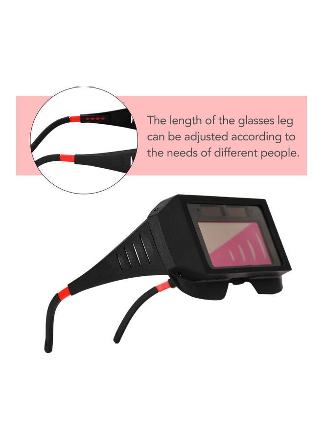 NIBEMINENT Welding Safety Goggles Black 16.3 x 5 7cm - Image 4