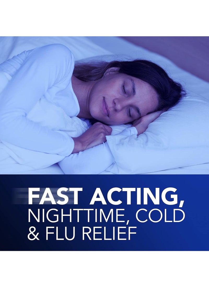 Vicks - Dayquil and Nyquil Severe Cough, Cold & Flu Relief 48 Liquicaps - Image 1