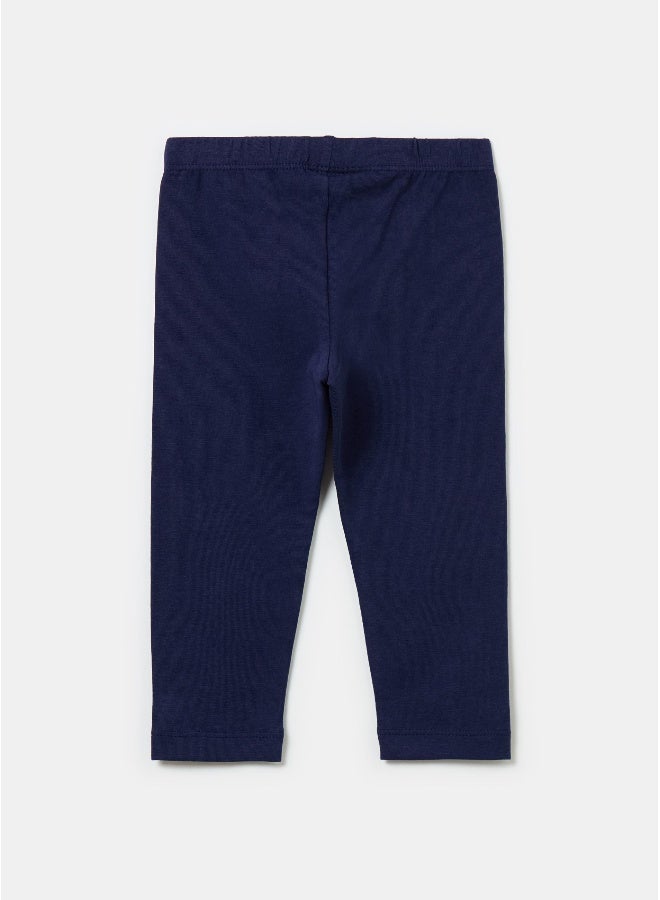 Ovs Stretch cotton leggings with bows - Image 2