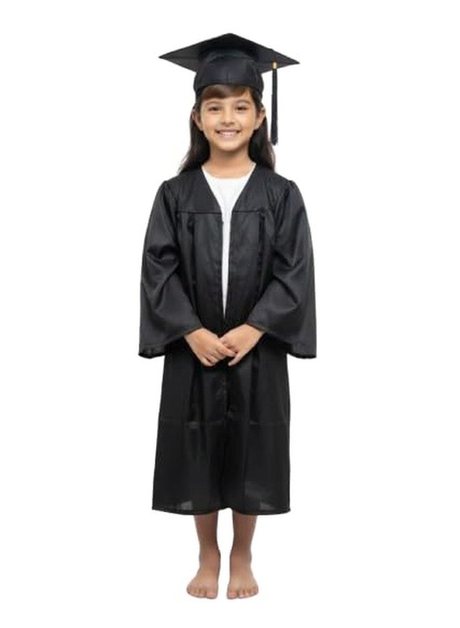 EthnicAlive Kids Graduation Gown with Cap for Boys & Girls | Convocation Degree Gown | Fancy Dress Competition Dress (7-8 Years) - Image 1