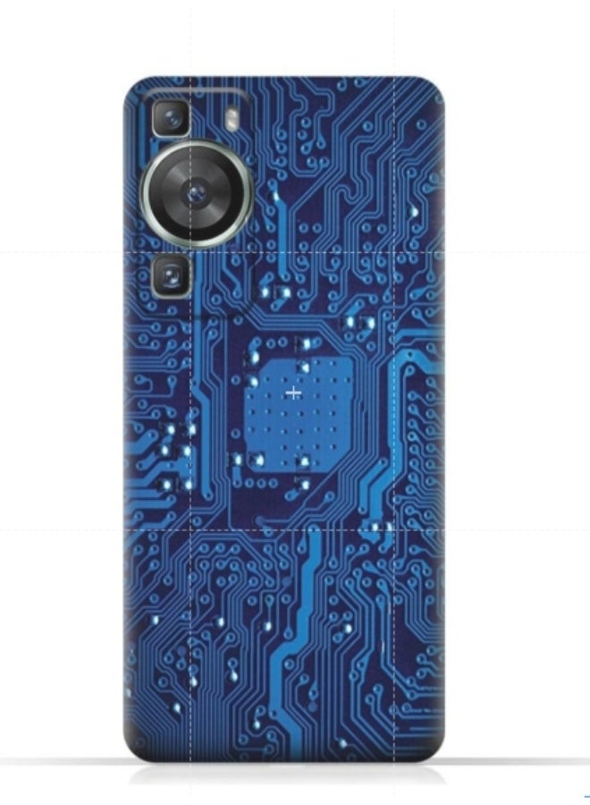 غطاء حماية بطبعة هاتف هواوي P60 برو