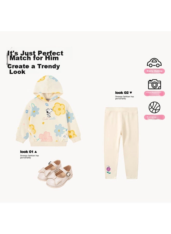 Snoopy Girls' Leggings, Children's Pants, Elastic Trousers For Young Kids, Sweet Skirts For Girls, New Spring Style - Image 2