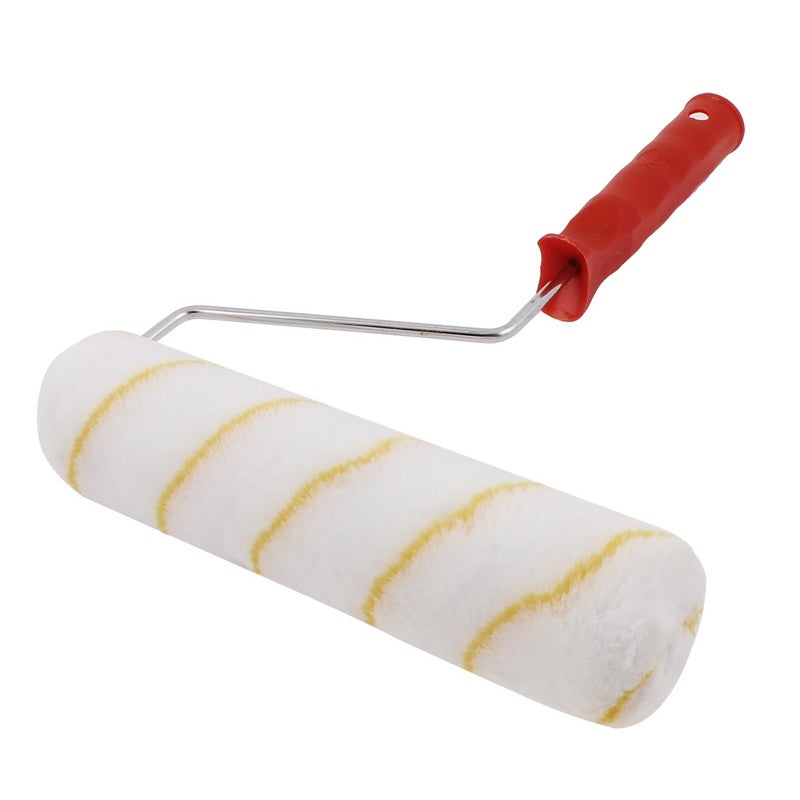 sourcingmap 9 Inch Length Plush Sleeve Cover Wall Paint Painting Brush Roller - Image 1