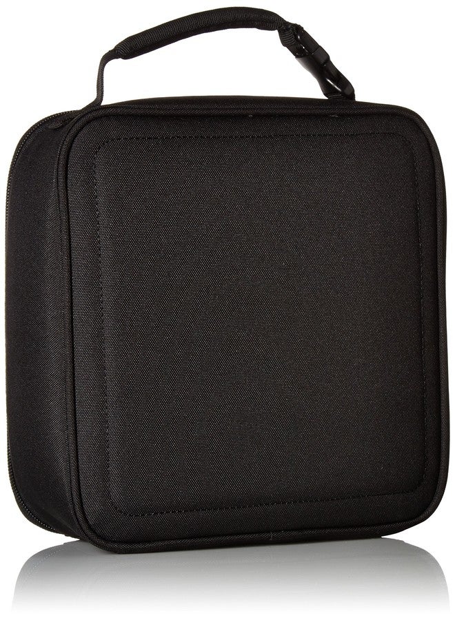 LEGO حقيبة غداء LEGO، متينة ومعزولة، مع جيب شبكي وحجرة بسحاب، مثالية للوجبات أثناء التنقل، سوداء - Image 2