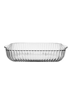 Borcam Square Glass Baking Tray 3200 ml 31.7x6 cm  - Image 1