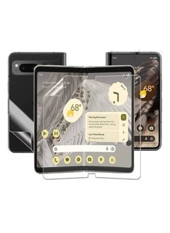 RINCO For Google Pixel Fold FULL BODY (Internal+ External +Back Screen Protector) Invisible Touch Screen Sensitive Ultra HD Clear Film Anti Scratch Skin Guard - Smooth / Self-Healing / Bubble -Free  - Image 2