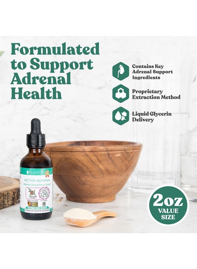 Rejuvica Health Active Adrenal - Advanced Adrenal Support Tincture - Liquid Delivery for Better Absorption - Ashwagandha, B-Vitamins, Magnesium and More  - Image 2