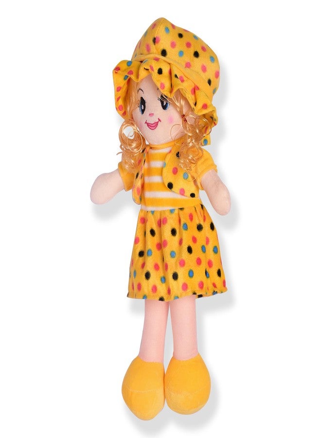 جلانس دمية غلانس الناعمة واللطيفة ذات المظهر الجميل | ألعاب محشوة جذابة | اجذب انتباهك بدمية ليتل دارلينغ (دمية صفراء مجعدة الشعر 80 سم) - Image 3