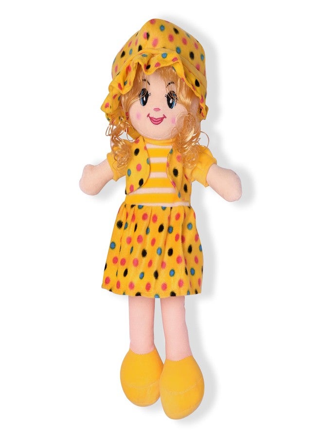 جلانس دمية غلانس الناعمة واللطيفة ذات المظهر الجميل | ألعاب محشوة جذابة | اجذب انتباهك بدمية ليتل دارلينغ (دمية صفراء مجعدة الشعر 80 سم) - Image 1