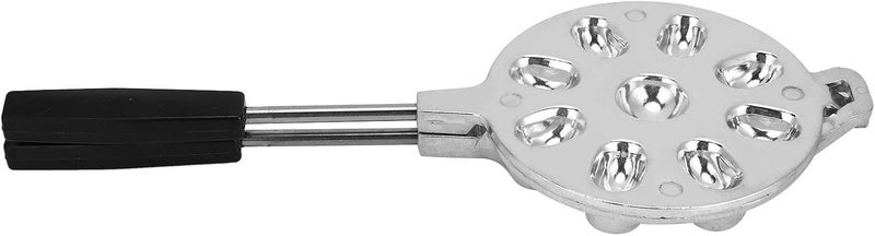 klarako Portable Waffles Maker, Aluminium Alloy Non?Stick Bubble Cake Tray Egg Cake Pan for Breakfast Kitchen Baking Tool - Image 1