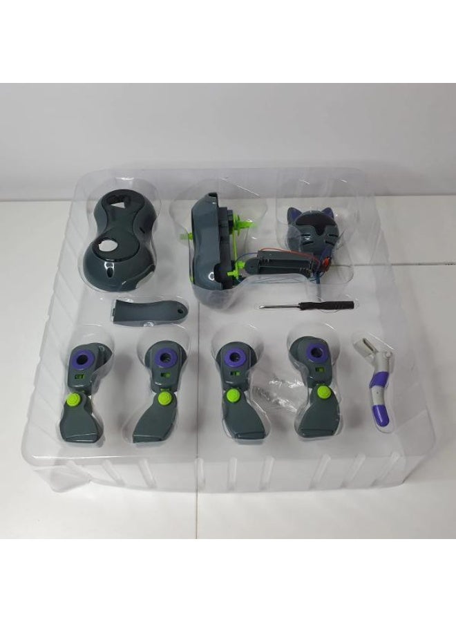 Diy Robot Cat Toy For Kids – Interactive Educational Clap Controlled Pet Robot - Image 2