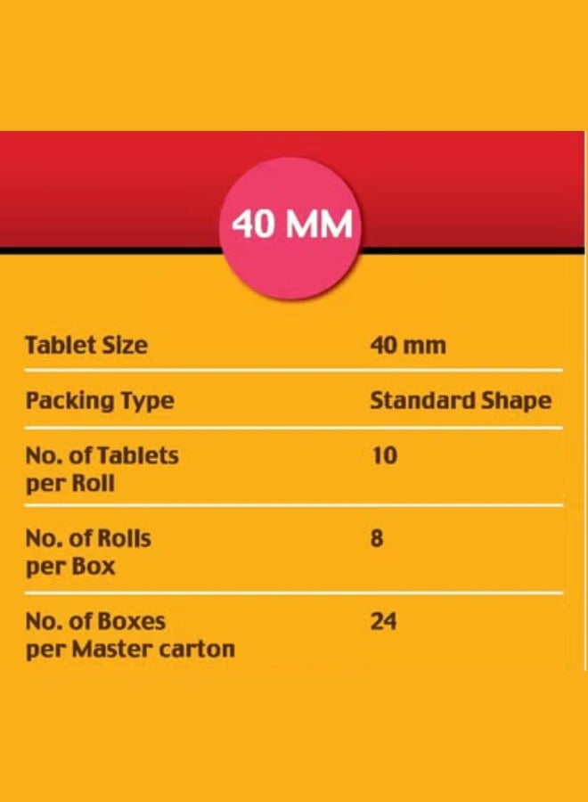 irfaz (Pack of 2) 80-Piece Charcoal Lite Smart tab Charcoal - Image 4