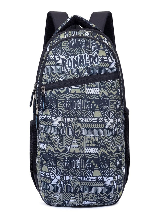 Ronaldo School Bag Backpack Black Edition Casual Daypack School Bags for Boys & Girls Office Backpack Multi-Purpose Bag - Image 2
