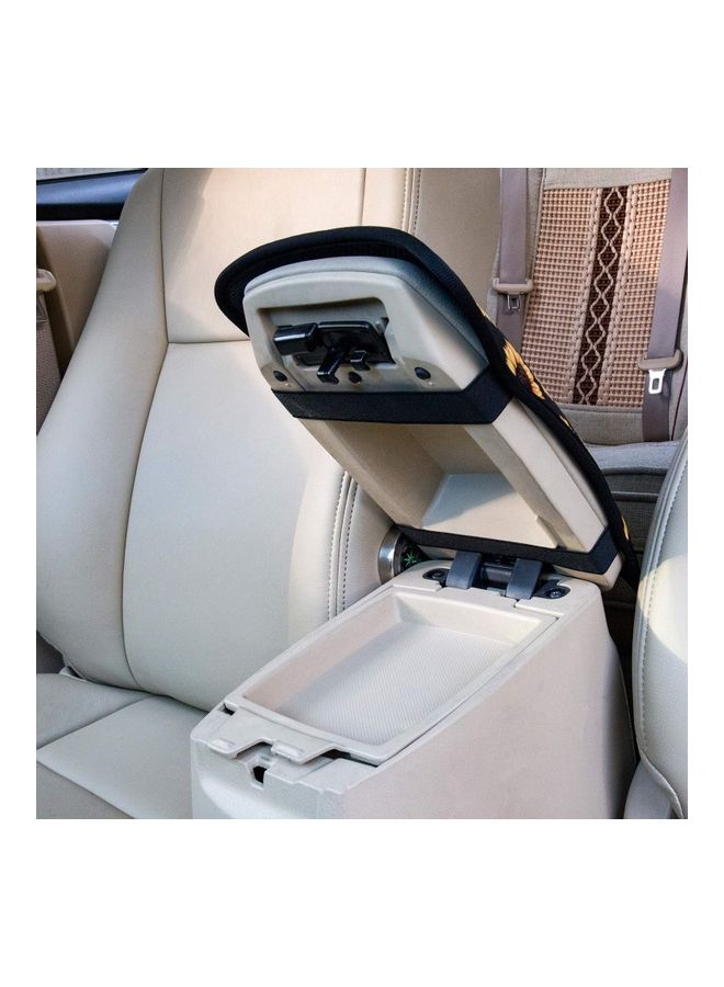 Loquat Vehicle Center Console Armrest Cover Pad Universal Fit Soft Stylish Sunflowers Pattern Comfort Center Console Armrest Cushion - Image 5